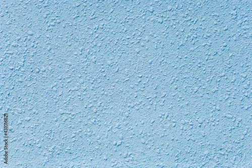 Blue abstract plaster pattern wall texture, stucco surface grunge background
