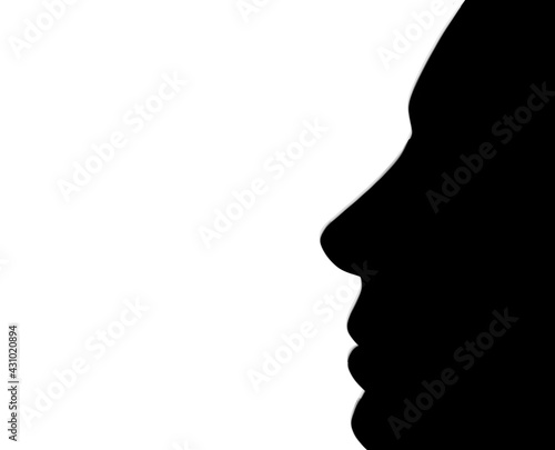 silhouette of a person © moonlightfever