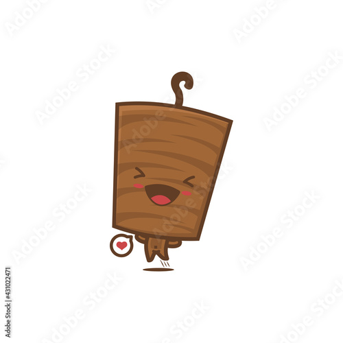 doner kebab mascot