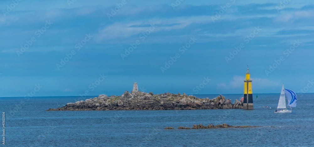 Roscoff, petite cité de caractère dans le Finistère en Bretagne. Roscoff, petite cité de caractère dans le Finistère en Bretagne.