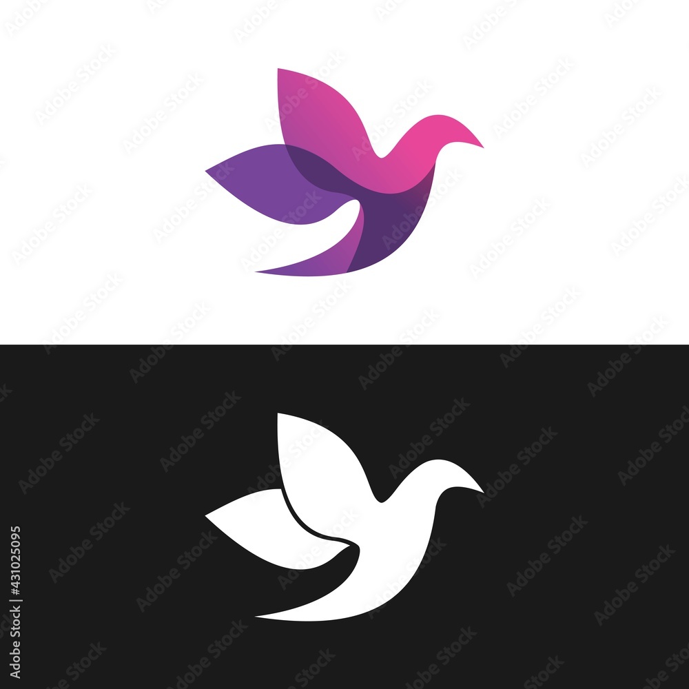 illustration vector graphic of purple bird. perfect of logos for internet logo, business, bird logo, social media etc. illustration vector graphic of purple bird. perfect of logos for internet logo, business, bird logo, social media etc.