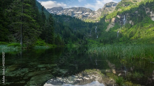 Timelapse Austria Nature Mounatin Valley