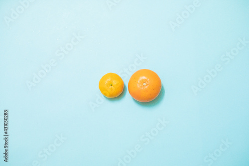Fruta saudável e citrinos com fundo photo