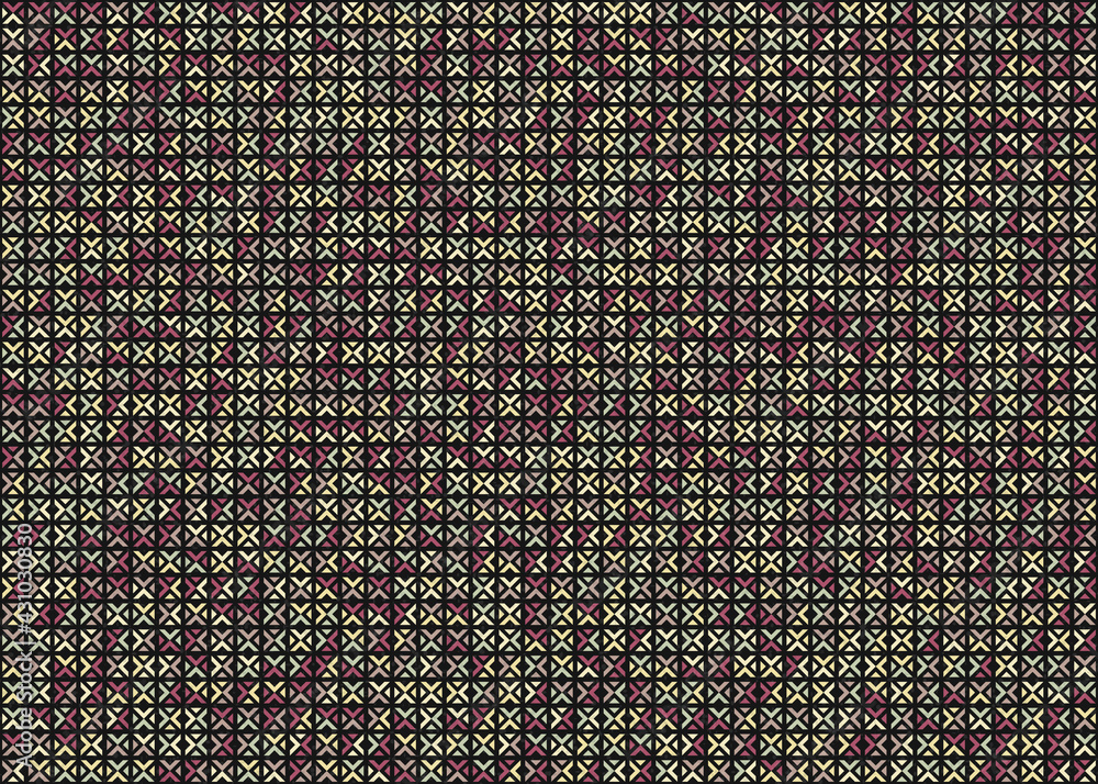 Abstract Geometric Pattern generative computational art illustration Abstract Geometric Pattern generative computational art illustration