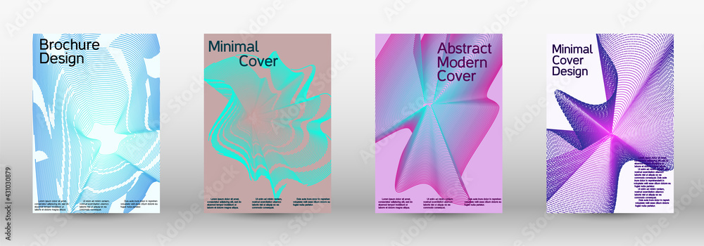 Abstract covers.Minimum vector coverage. A set of modern abstract covers.