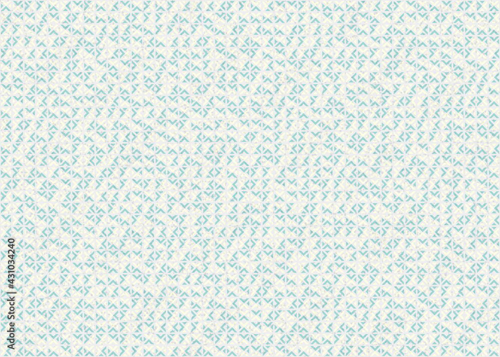 Fototapeta premium Abstract Geometric Pattern generative computational art illustration