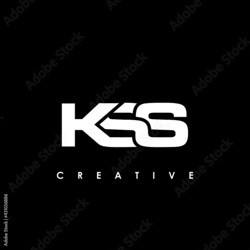 KSS Letter Initial Logo Design Template Vector Illustration photo