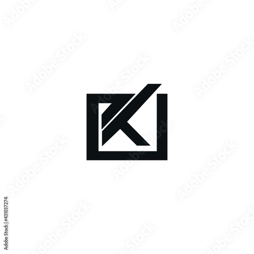 Free Download Initial K icon logo design vector modern style - GFXLoad