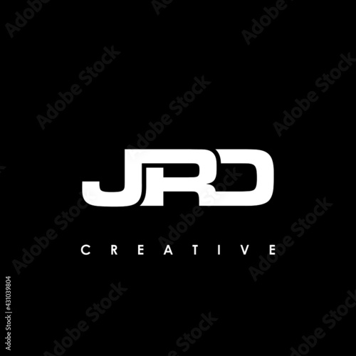 JRD Letter Initial Logo Design Template Vector Illustration photo