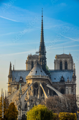 Fototapeta Notre Dame Paris cathedral