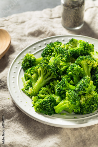 Homemade Warm Steamed Broccoli
