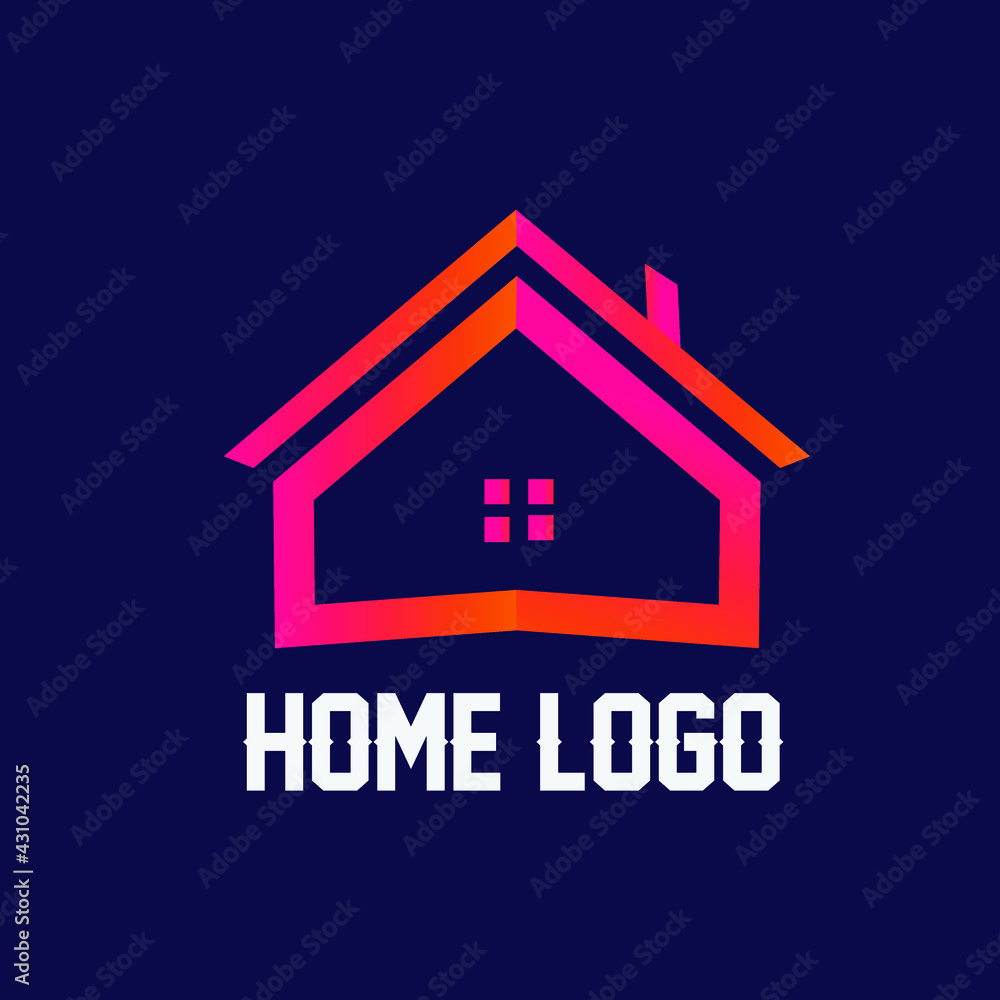 Home logo for Architecture, Real Estate and Construction Vector illustration Design.Home vector icon image to be used in web vector icon applications, mobile vector icon applications