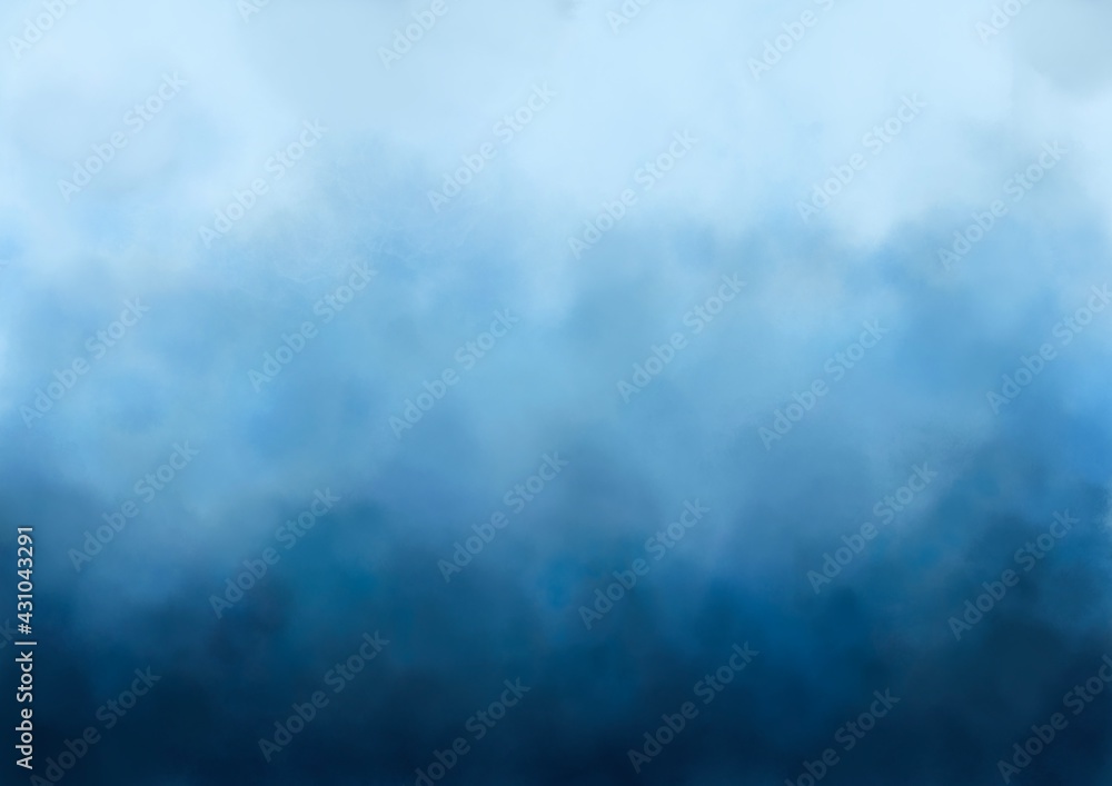 青の水彩画 背景素材 青の水彩画 背景素材