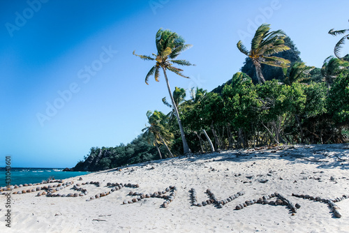 Remote Island in the Pacific