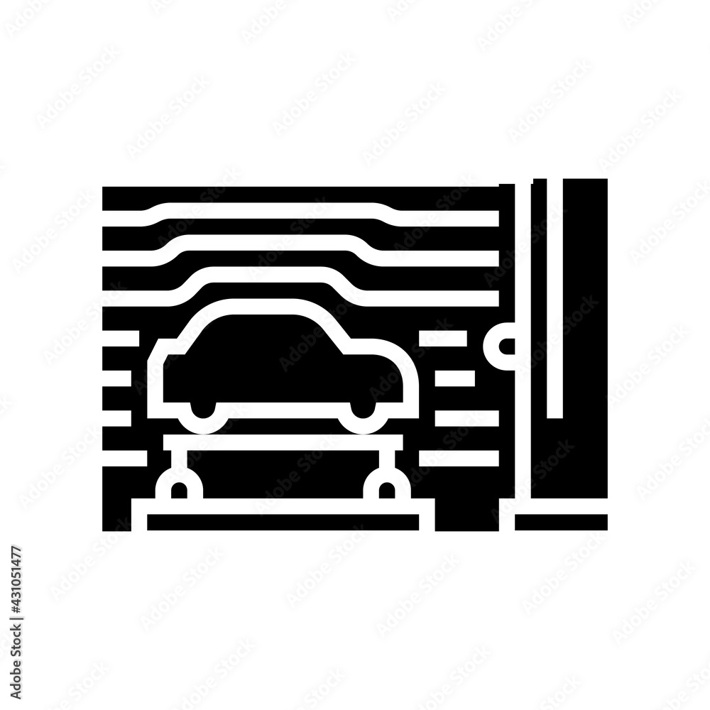 wind tunnel car glyph icon vector. wind tunnel car sign. isolated contour symbol black illustration wind tunnel car glyph icon vector. wind tunnel car sign. isolated contour symbol black illustration
