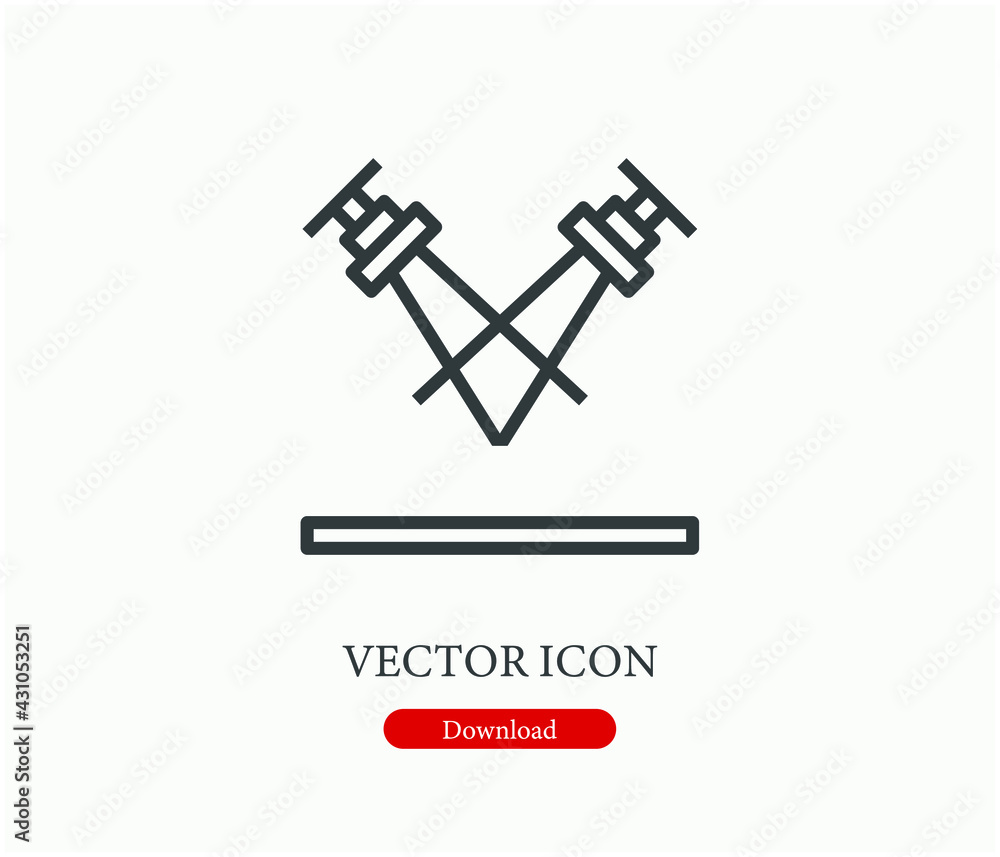 Floor dance vector icon. Editable stroke. Linear style sign for use on web design and mobile apps, logo. Symbol illustration. Pixel vector graphics - Vector Floor dance vector icon. Editable stroke. Linear style sign for use on web design and mobile apps, logo. Symbol illustration. Pixel vector graphics - Vector