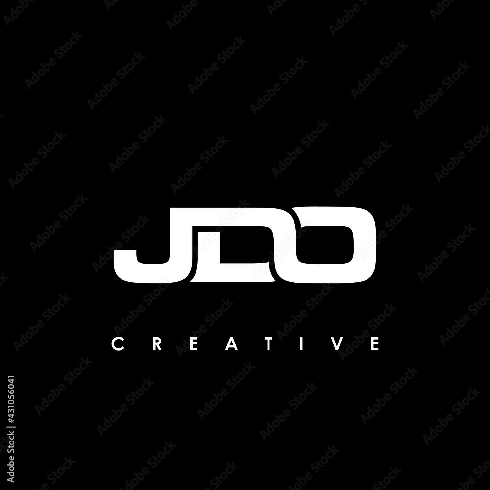 JDO Letter Initial Logo Design Template Vector Illustration JDO Letter Initial Logo Design Template Vector Illustration
