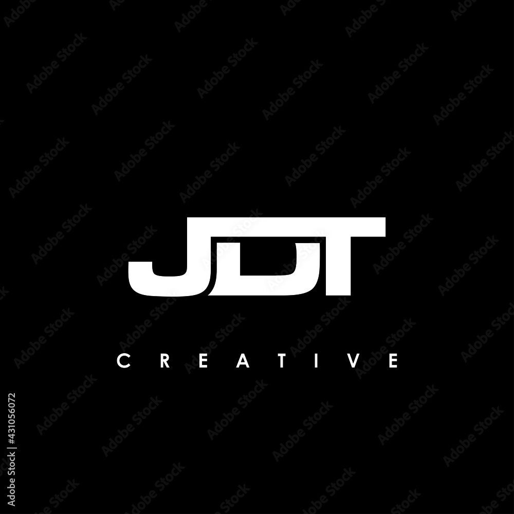 JDT Letter Initial Logo Design Template Vector Illustration JDT Letter Initial Logo Design Template Vector Illustration