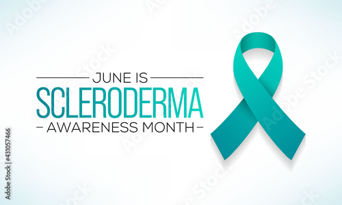 Scleroderma awareness month is observed every year in June, it is an uncommon condition that results in hard, thickened areas of skin and sometimes problems with internal organs and blood vessels.