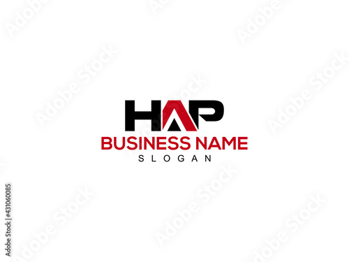 HAP Logo Letter Design For Business