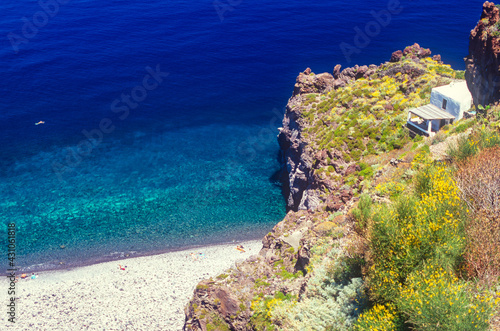 Northern Coast of Salina Island, Sicily