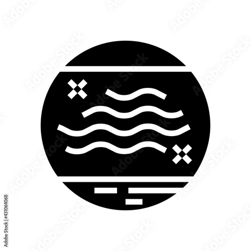 dry skin glyph icon vector. dry skin sign. isolated contour symbol black illustration