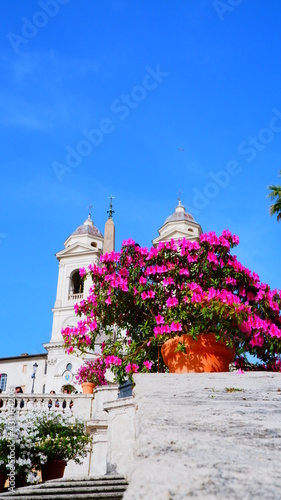 Spanish Steps Scalinata di Trinita dei Monti in Rome, Italy