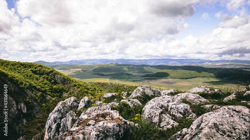 Fototapeta Naklejka Na Ścianę i Meble -  The amazing cliffs of Cheile Turzii in Romania