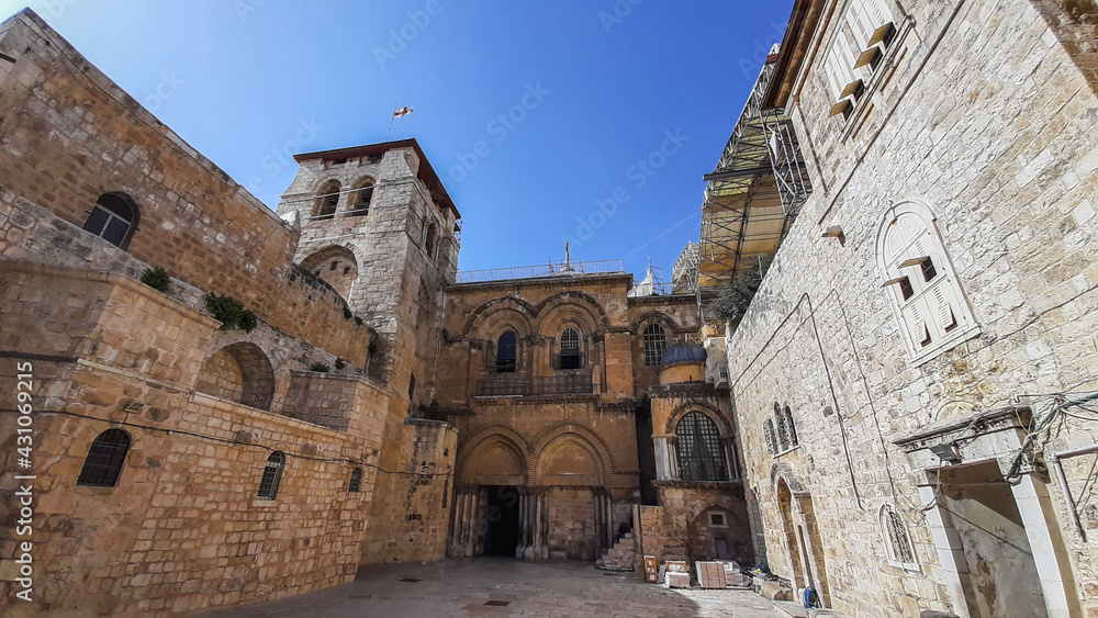 The church of the holy sepulchre is a church in the Christian Quarter of the Old City of Jerusalem
