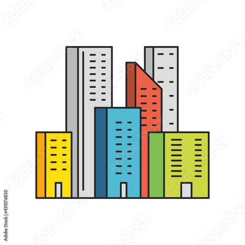 urban city buildings