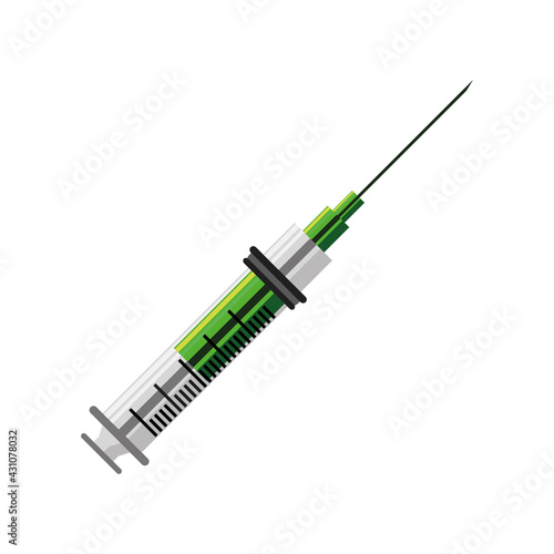 medicine syringe vaccination