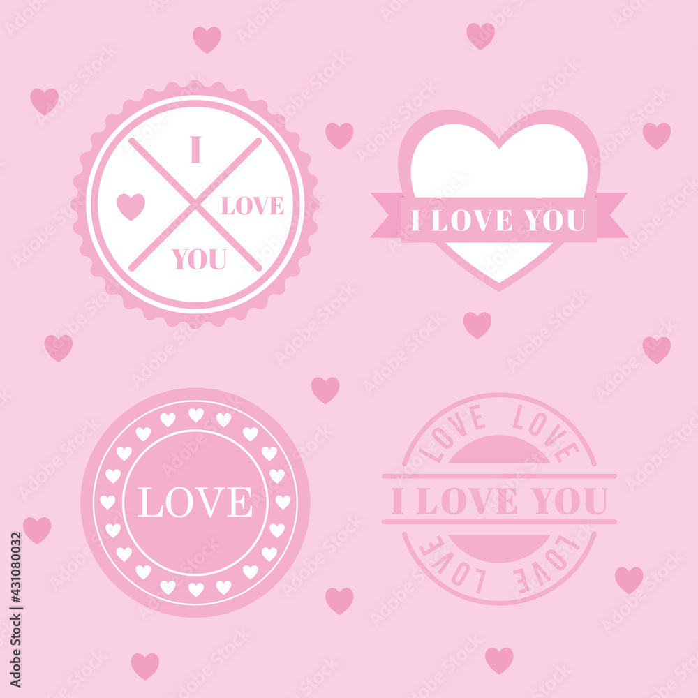 love stamp set