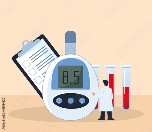 diabetes doctor glucometer