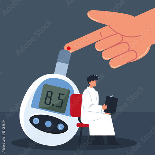 diabetes control glucometer