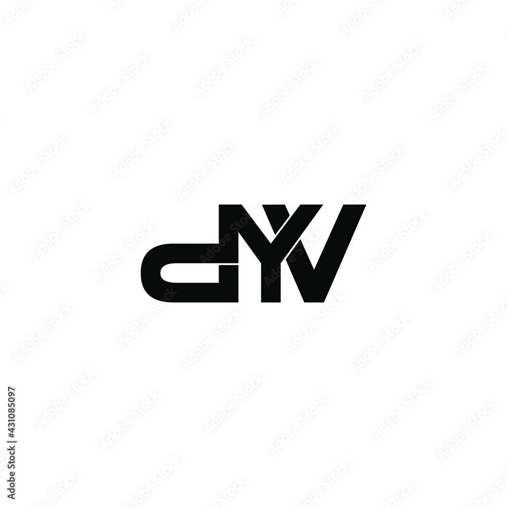 dyv letter original monogram logo design dyv letter original monogram logo design