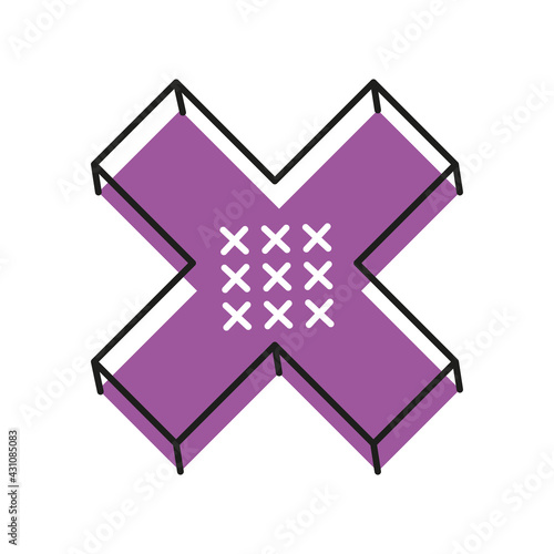 letter x memphis