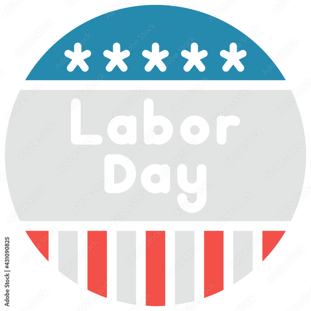 labor day badge labor day badge