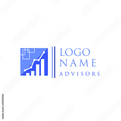Illustration Vector graphic of accounting logo