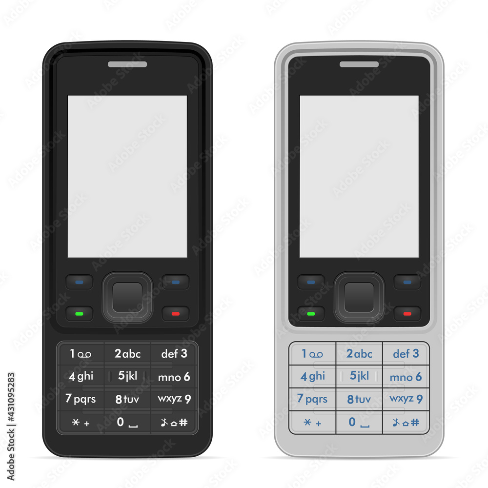 Classic mobile phone set Classic mobile phone set