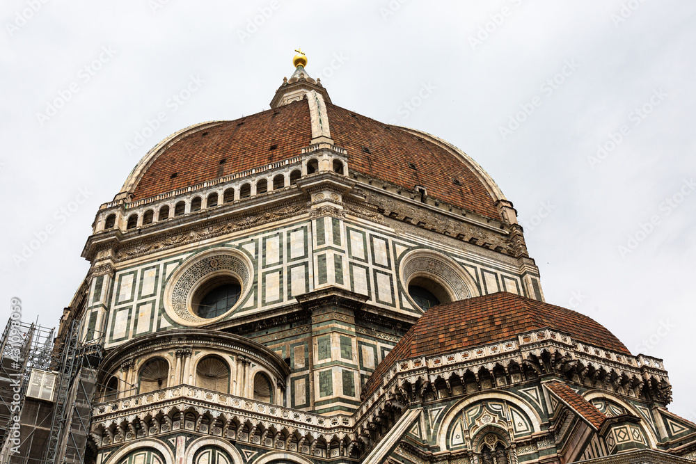 Dome of Brunelleschi of Cathedral of Santa Maria del Fiore in Florence