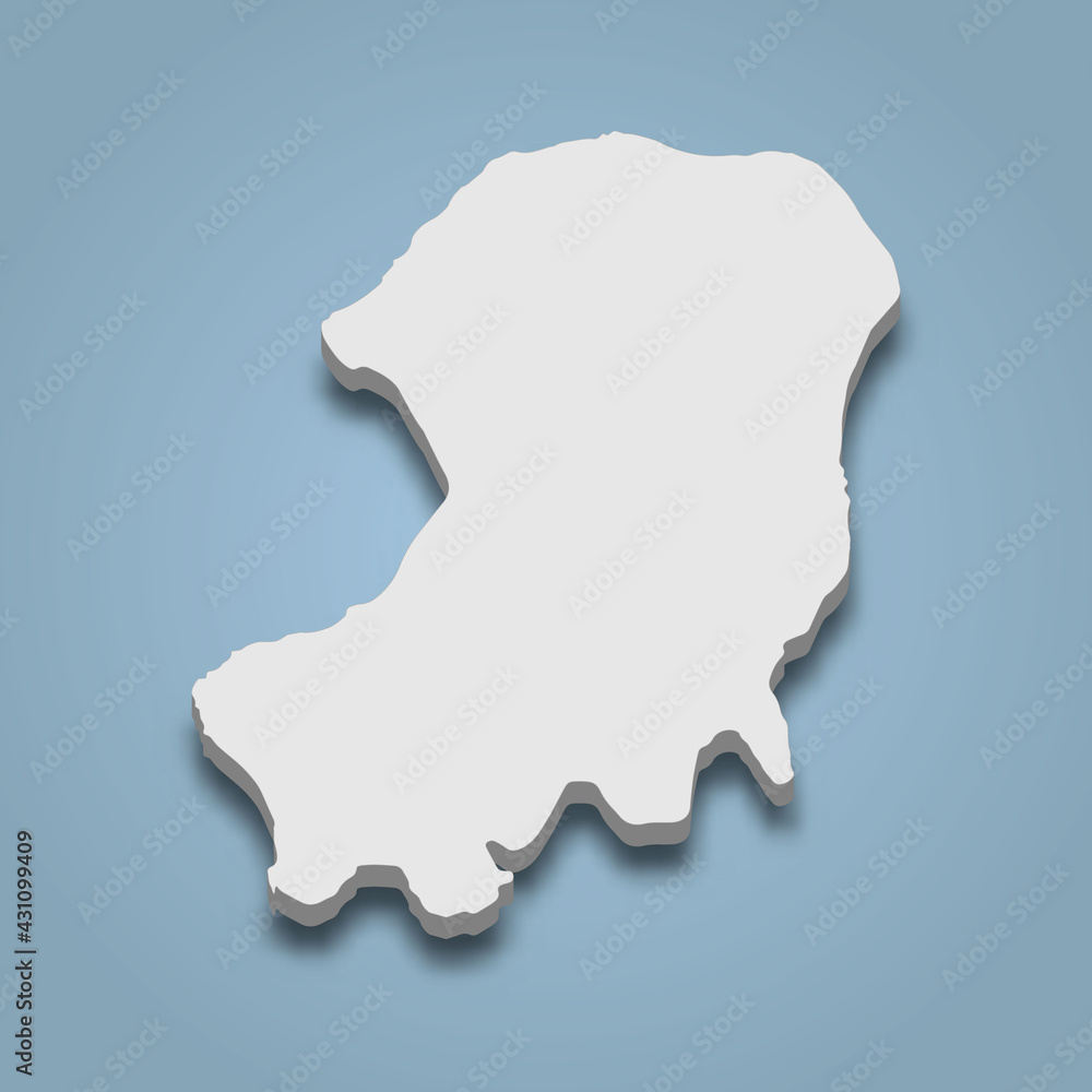 3d isometric map of Cid is an island in Whitsunday Islands 3d isometric map of Cid is an island in Whitsunday Islands