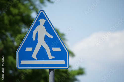Wallpaper Mural Traffic signs for crosswalks in Japanese cities. Torontodigital.ca