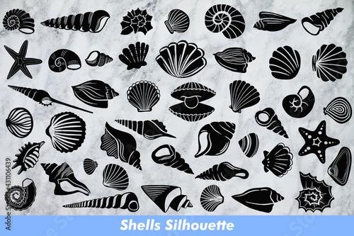 Shells Silhouette