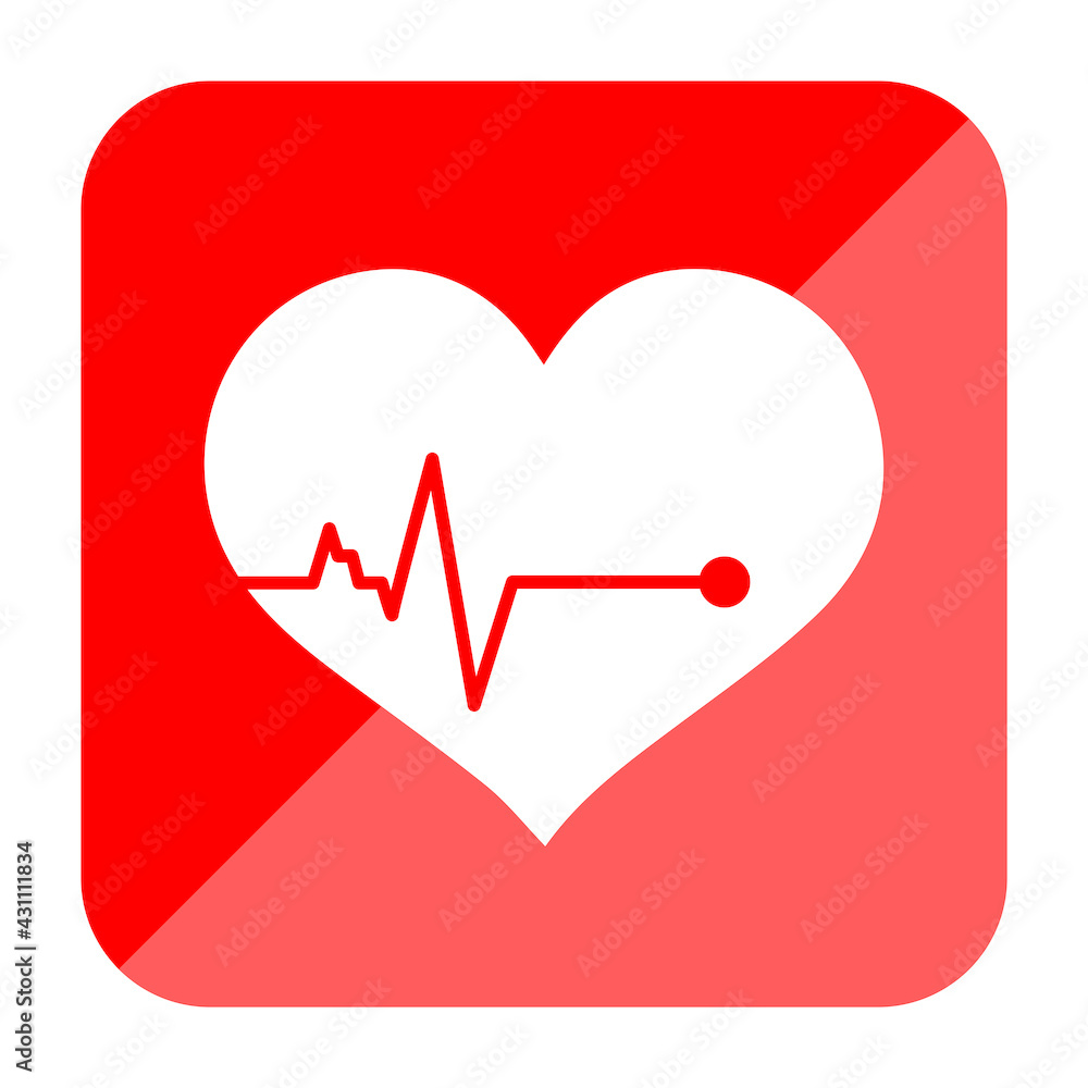 heart cpr medical icon vector design	
