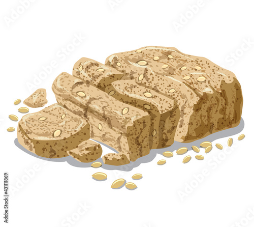 sugar halvah