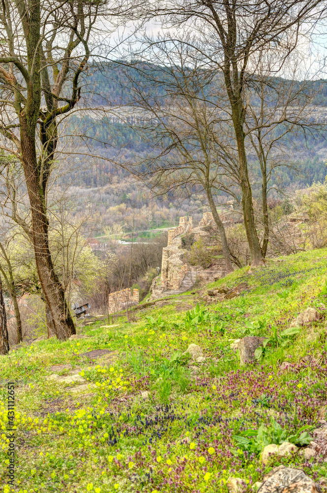 Veliko Tarnovo, Tsarevets, HDR Image Veliko Tarnovo, Tsarevets, HDR Image