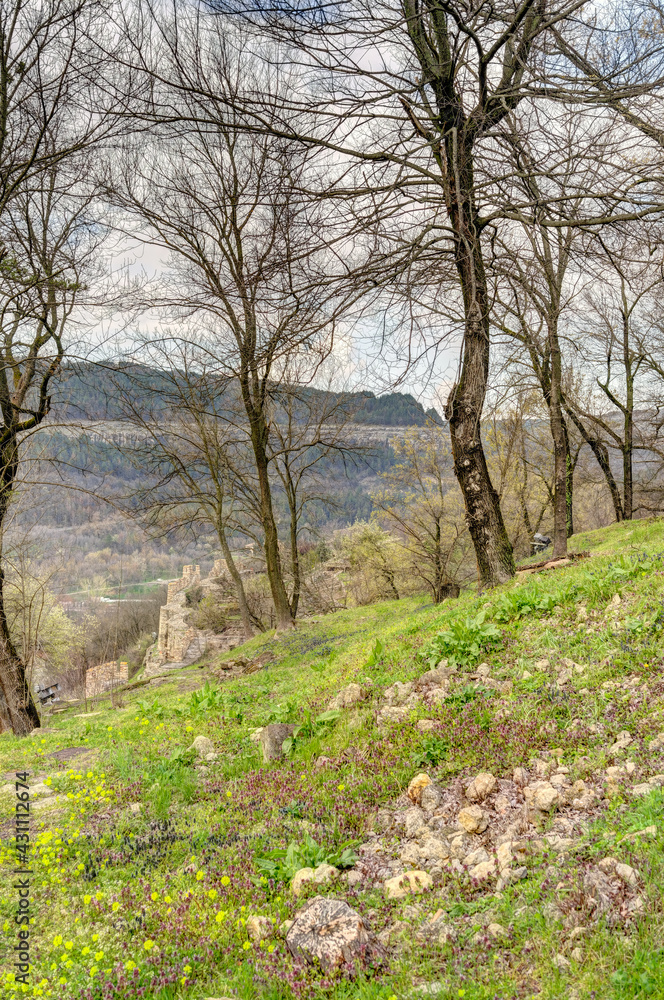 Veliko Tarnovo, Tsarevets, HDR Image Veliko Tarnovo, Tsarevets, HDR Image