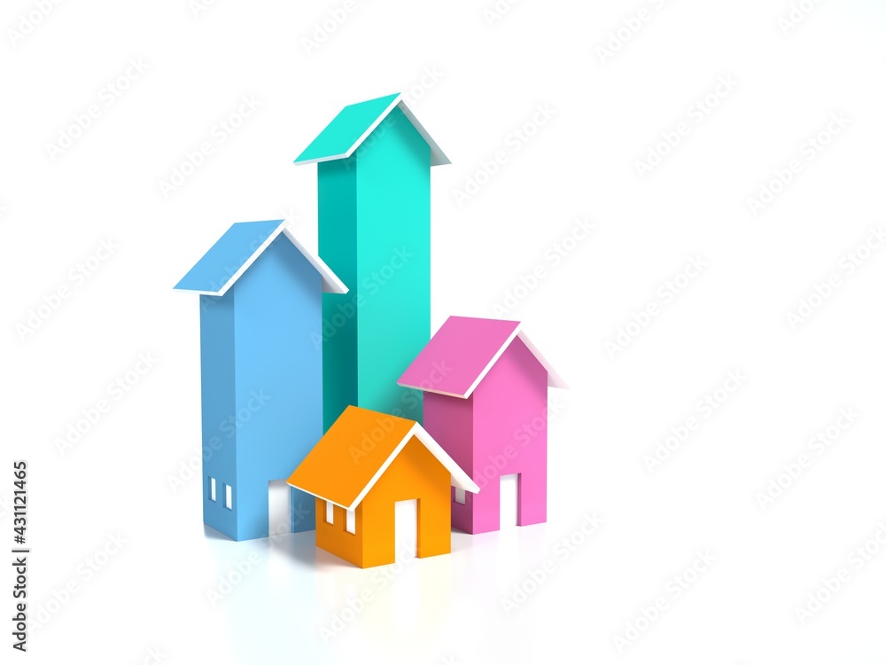 Infographics. The growth of housing construction. Infographics. The growth of housing construction.