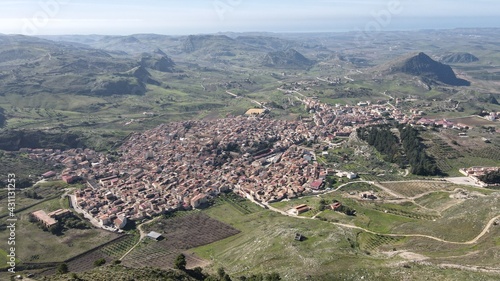 view of the mountains