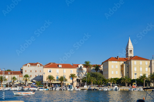 Wallpaper Mural Island of Brac, Croatia, 08/28/2017. The waterfront of Supetar, a village on an island in the Adriatic Sea. Torontodigital.ca